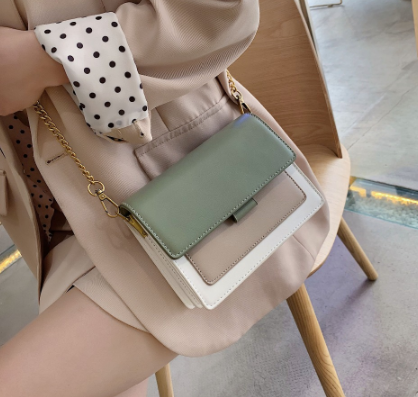 Mini Leather Crossbody Bags For Women 2019 Green Chain Shoulder Messenger Bag Lady Travel Purses and Handbags Cross Body Bag