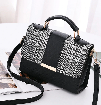 Women Fashion PU Leather Shoulder Small Flap Crossbody Handbags Top Handle Tote Messenger Bags