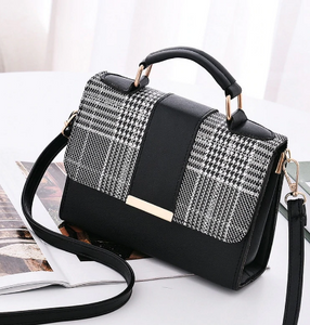 Women Fashion PU Leather Shoulder Small Flap Crossbody Handbags Top Handle Tote Messenger Bags